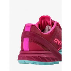 Buty trailowe damskie Dynafit Alpine. Czerwone obuwie sportowe damskie Dynafit, bez wzorów, do biegania. W wyprzedaży za 607.30 zł.
