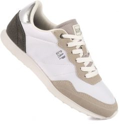 Damskie buty sneakersy sportowe eleganckie białe GAP OPTIMA NYX. Białe obuwie sportowe damskie GAP, bez wzorów, z gumy, trekkingowe. Za 169.00 zł.