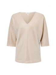 S.Oliver Bluza Kobiety brązowy, 36. Brązowe bluzy damskie S.Oliver, s, bez wzorów, z bawełny, bez kaptura. Za 199.95 zł.
