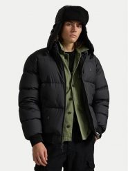 Polo Ralph Lauren Kurtka puchowa 710967783003 Czarny Regular Fit. Czarne kurtki męskie Polo Ralph Lauren, na zimę, m, bez wzorów, z puchu, bez kaptura. Za 2,199.00 zł.