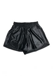 Szorty Adidas W SAT. Czarne szorty sportowe damskie Adidas, xs, bez wzorów, z satyny, eleganckie, do biegania. Za 179.00 zł.