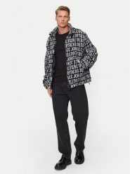 Versace Jeans Couture Kurtka przejściowa 77GAS426 Czarny Regular Fit. Czarne kurtki męskie Versace Jeans Couture, m, bez wzorów, z jeansu, bez kaptura. Za 1,179.00 zł.