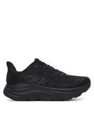 Hoka Buty do biegania Clifton 10 Wide Czarny. Czarne buty sportowe męskie HOKA, z materiału, bez zapięcia, do biegania. Za 719.99 zł.