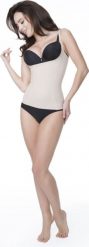 Julimex Koszulka pod biust damska 214 beżowa r. L (86798). Brązowe t-shirty damskie Julimex, l, bez wzorów, bez kołnierzyka. Za 100.72 zł.