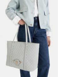 Nine West Torebka EO-Merla-LDA8446 Niebieski. Niebieskie torebki do ręki damskie Nine West, bez wzorów, z materiału, bez dodatków. Za 329.99 zł.