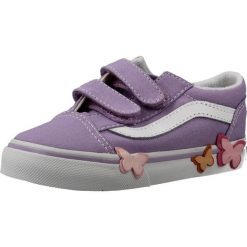 Buty VANS VN000EFHFSF1 Fioletowy. Fioletowe obuwie sportowe damskie Vans, bez wzorów, z tkaniny, na fitness i siłownię. Za 189.99 zł.