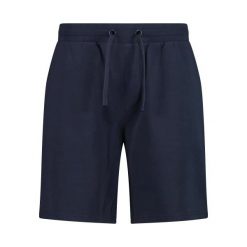 Bermudy bawełniane elastyczne CMP Luca. Czarne szorty męskie CMP, na lato, s, bez wzorów, z bawełny, eleganckie. Za 109.99 zł.