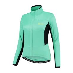 Kurtka rowerowa damska Rogelli BARRIER, zimowa, softshellowa. Zielone kurtki sportowe damskie Rogelli, na zimę, m, bez wzorów, bez kaptura, rowerowe. W wyprzedaży za 207.00 zł.