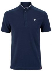 Koszulka tenisowa męska z krótkim rękawem Tecnifibre Polo Pique. Niebieskie koszulki polo męskie TECNIFIBRE, m, bez wzorów, z bawełny, eleganckie, bez ramiączek. Za 139.99 zł.