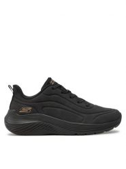 Skechers Sneakersy Sport Squad Waves 117485 Czarny. Czarne obuwie sportowe damskie Skechers, bez wzorów, z materiału. Za 229.99 zł.