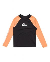 Koszulka surfingowa z długim rękawem UPF 50 dla Chłopcy EVERYDAY Multicolore. Czarne t-shirty dla chłopców Quiksilver, bez wzorów, z elastanu, bez ramiączek. Za 106.45 zł.