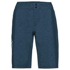 Szorty damskie VAUDE Ligure. Niebieskie szorty damskie Vaude, bez wzorów. Za 446.05 zł.