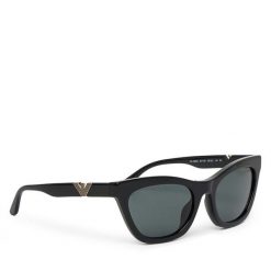Okulary przeciwsłoneczne Emporio Armani. Czarne okulary przeciwsłoneczne damskie Emporio Armani. Za 759.99 zł.