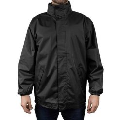 Męska Wodoodporna Wiatroszczelna Kurtka Core Core. Szare kurtki sportowe męskie RESULT, l, bez wzorów, z jersey, trekkingowe. Za 143.99 zł.