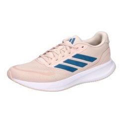 Buty damskie adidas Runfalcon 5 Running jasnoróżowe JQ9400. Brązowe obuwie sportowe damskie Adidas, bez wzorów, z materiału, do biegania. Za 211.99 zł.