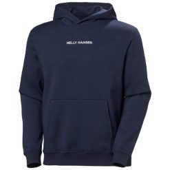Bluza z kapturem Helly Hansen Fleece. Niebieskie bluzy męskie Helly Hansen, m, bez wzorów, z bawełny, z kapturem. Za 355.00 zł.