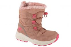 Buty dziecięce śniegowce ocieplane Lotto TRALEIKA TEX. Brązowe śniegowce dziewczęce Lotto, z materiału, sportowe, bez zapięcia. Za 149.00 zł.
