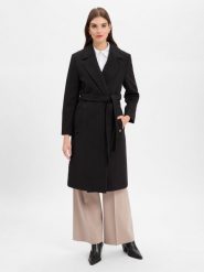 HUGO Płaszcz - Melzy Kobiety Sztuczne włókno czarny, 42. Czarne płaszcze damskie Hugo, bez wzorów, z włókna, eleganckie, bez kaptura. Za 1,399.95 zł.