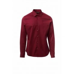 Koszula Payper Wear Florentia. Czerwone koszule męskie PAYPER WEAR, m, bez wzorów, z bawełny, bez kołnierzyka, bez ramiączek. Za 248.50 zł.
