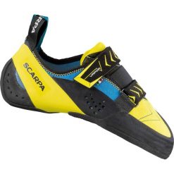 Buty wspinaczkowe męskie SCARPA Vapor V. Żółte buty sportowe męskie Scarpa, bez zapięcia, wspinaczkowe. Za 588.61 zł.