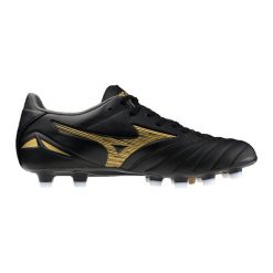 Buty Piłkarskie Mizuno Morelia Neo Iv Pro Dorosłych. Czarne buty sportowe męskie Mizuno, bez zapięcia, do piłki nożnej. Za 299.99 zł.