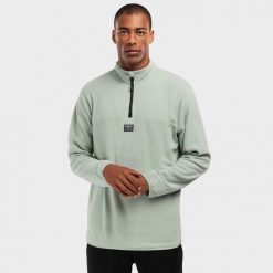 Bluza z cienkiego polaru do sportó zimowych męska Cascade. Zielone bluzy męskie SIROKO, m, bez wzorów, z polaru, bez kaptura, narciarskie. W wyprzedaży za 131.95 zł.