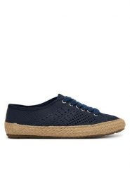 EMU Australia Espadryle Agonis Mac W12469 Granatowy. Niebieskie espadryle damskie Emu Australia, bez wzorów, z materiału, bez obcasa, bez zapięcia. Za 339.99 zł.