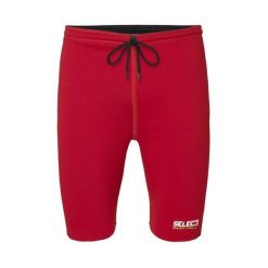 Spodenki termiczne Select 6400. Czerwone szorty męskie Select, l, bez wzorów, z neoprenu. Za 273.10 zł.