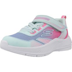 Buty SKECHERS MICROSPEC ADVANCE OASIS Niebieski. Niebieskie trekkingi damskie Skechers, trekkingowe. Za 139.99 zł.