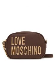 LOVE MOSCHINO Torebka JC4026PP1NKD0301 Brązowy. Brązowe listonoszki damskie Love Moschino, bez wzorów, ze skóry, bez dodatków. Za 589.99 zł.
