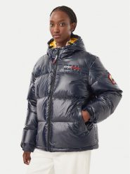 Tommy Jeans Kurtka puchowa Alaska DW0DW23802 Granatowy Oversize. Niebieskie kurtki damskie Tommy Jeans, xl, bez wzorów, z jeansu, bez kaptura. Za 1,299.00 zł.