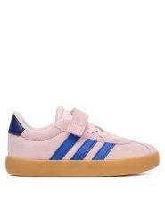 Adidas Sneakersy Vl Court 3.0 KI6494 Różowy. Czerwone buty sportowe dziewczęce Adidas, bez wzorów, ze skóry, bez zapięcia. Za 199.99 zł.