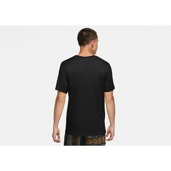 Koszulka męska nike hbr dri-fit tee black. Czarne koszulki sportowe męskie Nike, m, bez wzorów, bez kołnierzyka, bez ramiączek, do biegania, dri-fit (nike). Za 99.00 zł.