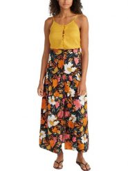 Spódnica Damska O'Neill Alofa Maxi. Brązowe spódnice damskie O'Neill, na lato, bez wzorów, z materiału, boho, z podwyższonym stanem, maxi, w kształcie A. Za 319.00 zł.