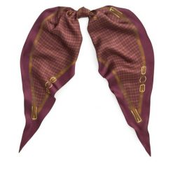 Apaszka LAUREN RALPH LAUREN. Czerwone szaliki i chusty damskie Lauren Ralph Lauren, bez wzorów. Za 419.99 zł.