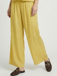 Guido Maria Kretschmer Plisowane spodnie - Finja Kobiety żółty, 34. Żółte spodnie materiałowe damskie Guido Maria Kretschmer, bez wzorów, z wiskozy. Za 299.95 zł.