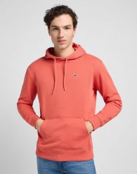 MĘSKA BLUZA Z KAPTUREM LEE PLAIN HOODIE POPPY 112353275 L80Y015640. Bluzy męskie Lee, l, bez wzorów, z kapturem. Za 169.99 zł.
