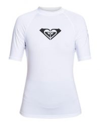 Koszulka do pływania damska ROXY Whole Hearted. Niebieskie koszulki sportowe damskie Roxy, xl, bez wzorów, z elastanu, bez kołnierzyka, bez ramiączek, na golfa. Za 129.99 zł.