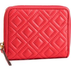Mały Portfel Damski TORY BURCH - Fleming Medium 43558 Brilliant Red 612. Czerwone portfele damskie Tory Burch, ze skóry. Za 729.00 zł.