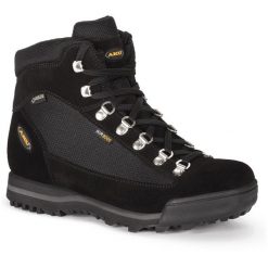 Buty trekkingowe Aku Ultra Light Micro GTX WS z Vibram i GORE-TEX. Czarne trekkingi damskie Aku, za kostkę, trekkingowe, gore-tex. Za 829.00 zł.