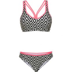 Bikini z biustonoszem opaską (2 części) bonprix kremowo-beżowy. Białe bikini damskie bonprix. Za 32.99 zł.
