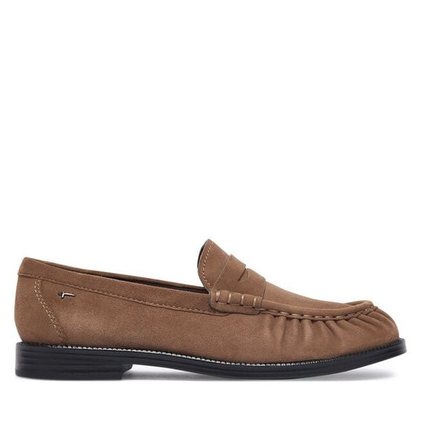 Lordsy Tamaris. Brązowe mokasyny damskie Tamaris. Za 355.99 zł.