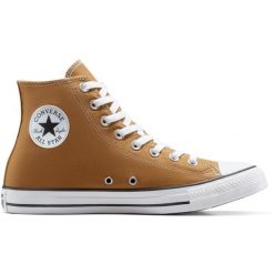 Buty sportowe Converse Chuck Taylor All Star. Brązowe trampki i tenisówki damskie Converse, bez wzorów, retro, bez zapięcia. Za 390.00 zł.