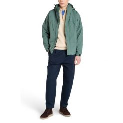 Sweter Męski Timberland Textured 1/4 Zip Swetaer. Brązowe swetry przez głowę męskie Timberland, m, bez wzorów, z bawełny, bez kołnierzyka. Za 409.00 zł.