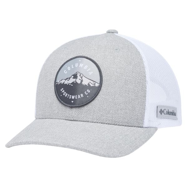 Czapka z daszkiem męska Mesh Snap Back Hat. Szare czapki i kapelusze męskie Columbia, na lato, bez wzorów, z bawełny, sportowe. Za 119.99 zł.