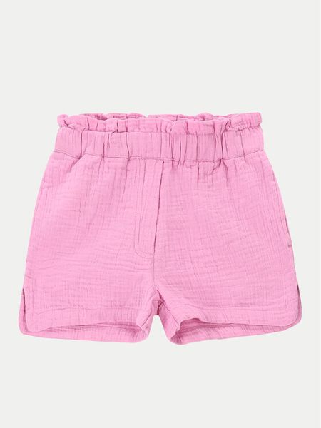 Coccodrillo Szorty materiałowe WC4119402HGK Różowy Relaxed Fit. Czerwone spodenki dla dziewczynek COCCODRILLO, bez wzorów, z bawełny. Za 79.99 zł.