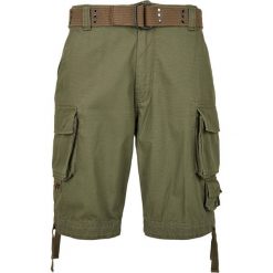 Szorty Cargo Męskie Savage. Brązowe krótkie spodenki sportowe męskie BUILD YOUR BRAND, m, bez wzorów, trekkingowe. Za 348.99 zł.