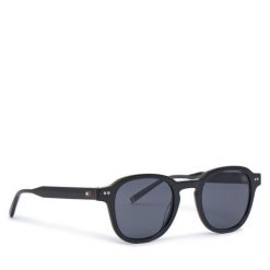 Okulary przeciwsłoneczne Tommy Hilfiger. Czarne okulary przeciwsłoneczne męskie Tommy Hilfiger. Za 379.99 zł.
