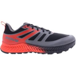 Buty do biegania męskie Inov-8 TrailFly Standard. Czarne buty sportowe męskie Inov-8, z materiału, bez zapięcia, do biegania. Za 497.99 zł.