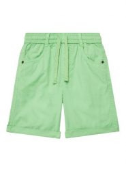 Coccodrillo Szorty materiałowe WC5119501TBK Zielony Regular Fit. Zielone szorty dla chłopców COCCODRILLO, bez wzorów, z bawełny. Za 49.90 zł.